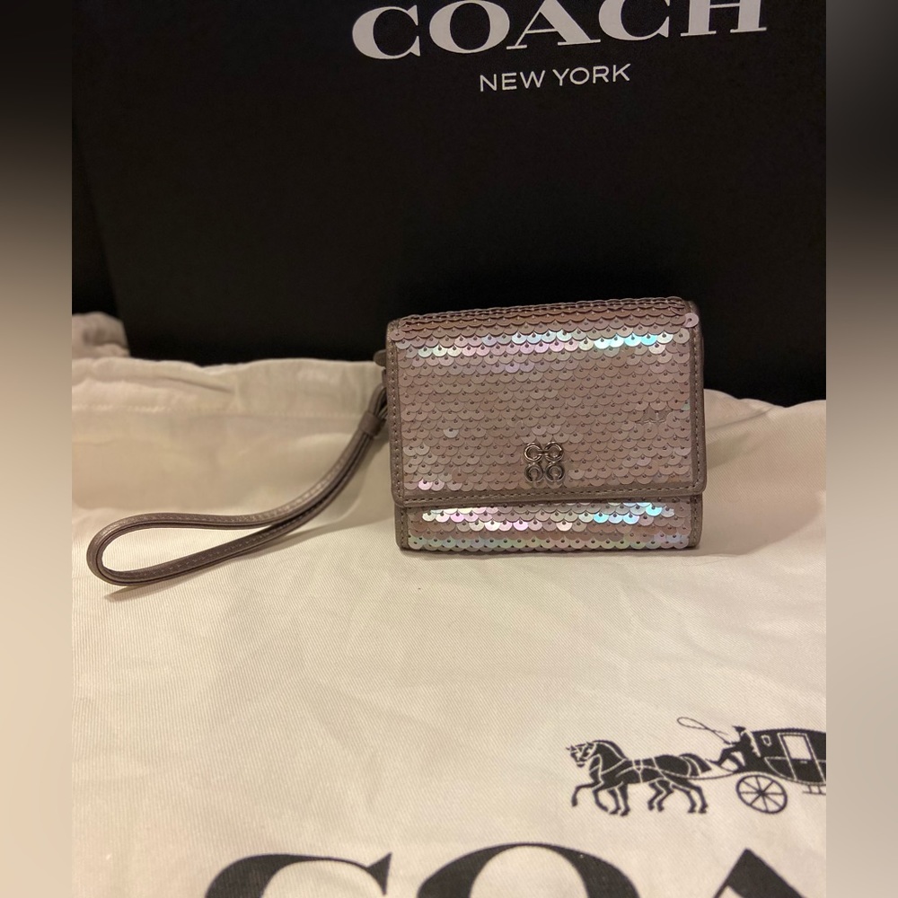 Coach Sequins Wallet